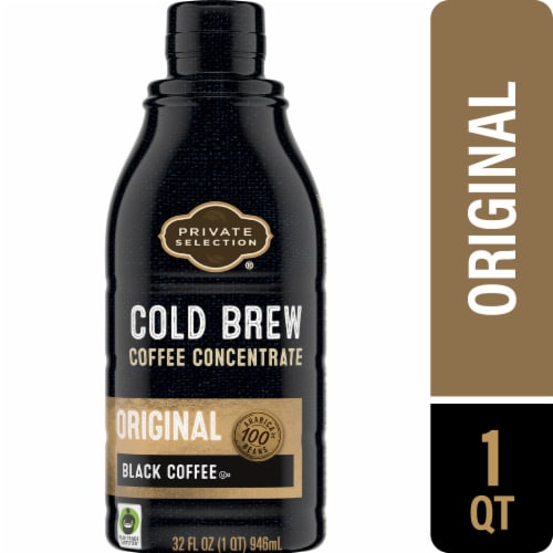 Private Selection® Black Cold Brew Coffee Concentrate Perspective: front