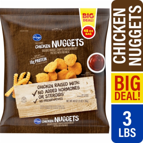 Kroger® Breaded Chicken Nuggets Perspective: front