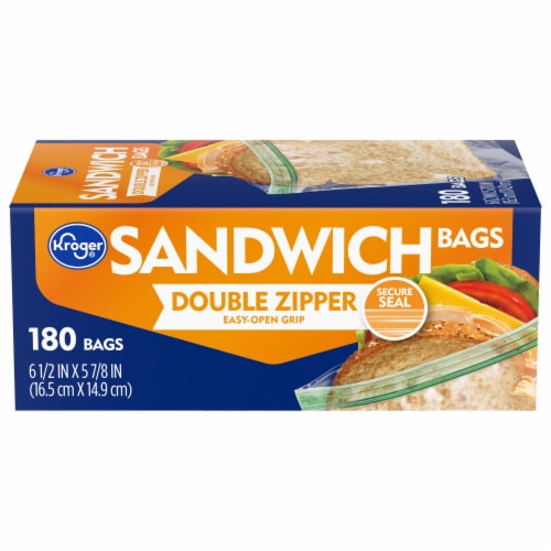 Kroger® Reclosable Sandwich Bags Perspective: front