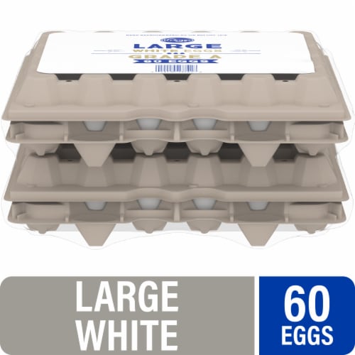 Kroger® Cage Free Grade A Large White Eggs Perspective: front