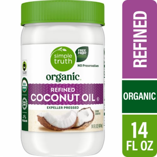 Simple Truth Organic® Refined Coconut Oil Perspective: front