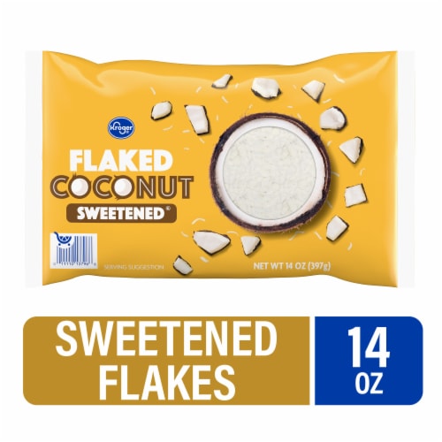 Kroger® Sweetened Coconut Flakes Perspective: front