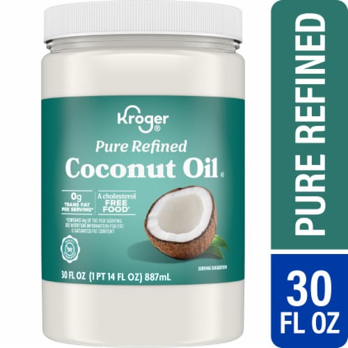 Kroger® Pure Coconut Oil Perspective: front