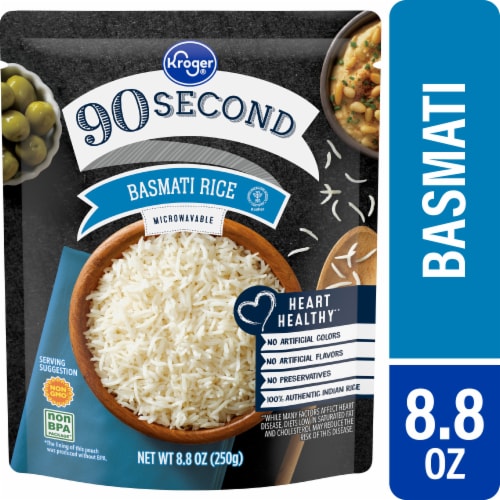 Kroger® 90 Second Basmati Rice Pouch Perspective: front