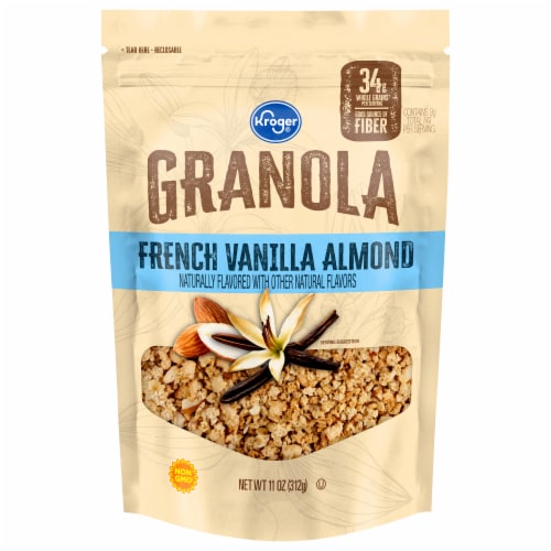 Kroger® French Vanilla Almond Granola Perspective: front