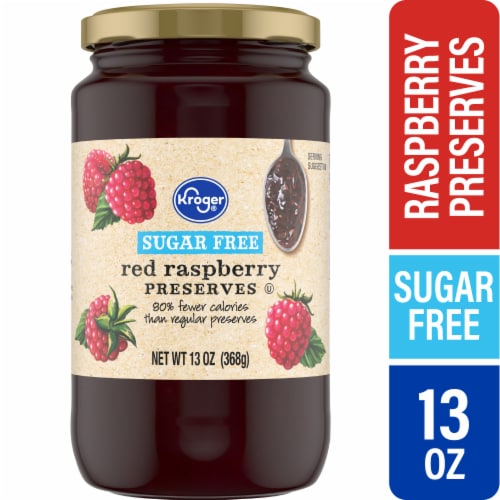 Kroger® Sugar Free Raspberry Preserves Perspective: front