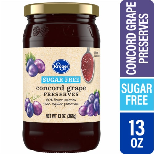 Kroger® Sugar Free Grape Preserves Perspective: front