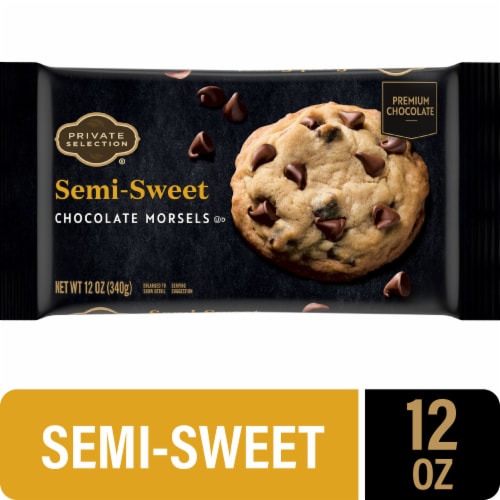 Private Selection® Semi-Sweet Chocolate Chips Perspective: front