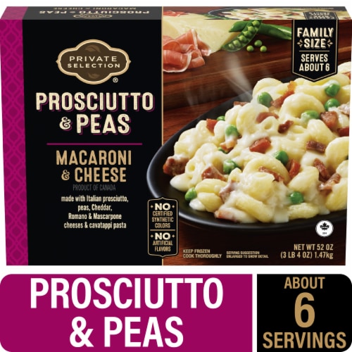 Private Selection® Prosciutto & Peas Macaroni and Cheese Perspective: front