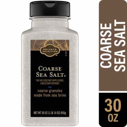 Private Selection® Coarse Sea Salt Perspective: front