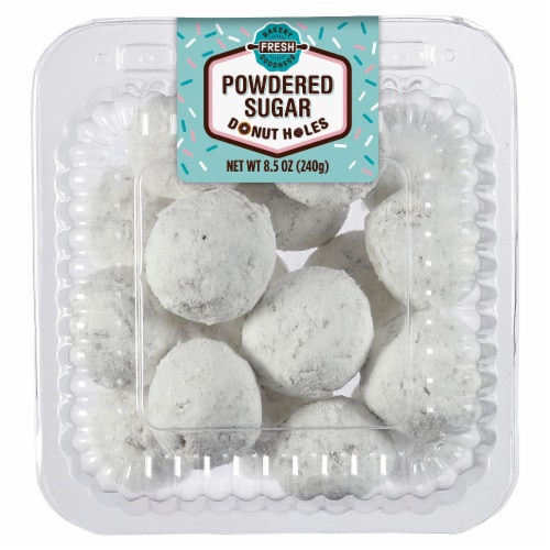 Bakery Fresh Goodness Sugar Donut Holes Perspective: front
