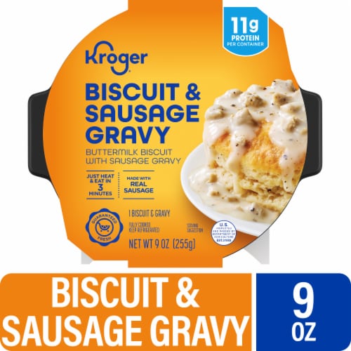 Kroger® Biscuits & Sausage Gravy Perspective: front