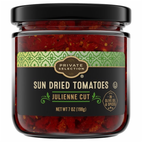 Private Selection® Julienne Cut Sun Dried Tomatoes Perspective: front