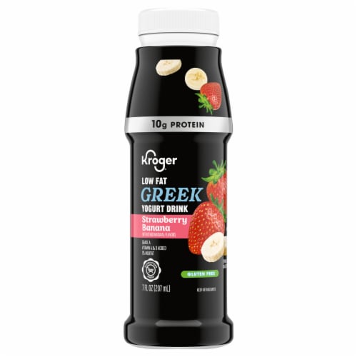 Kroger® Greek Strawberry Banana Yogurt Smoothie Perspective: front