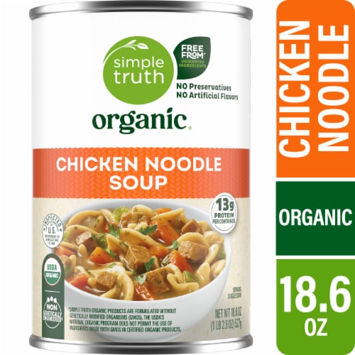 Simple Truth Organic® Chicken Noodle Soup Perspective: front
