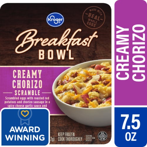 Kroger® Scramble Creamy Chorizo Breakfast Bowl Perspective: front