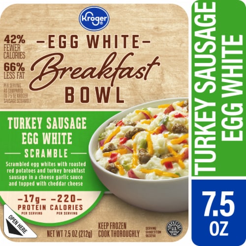 Kroger® Turkey Sausage Scramble Egg White Breakfast Bowl Perspective: front