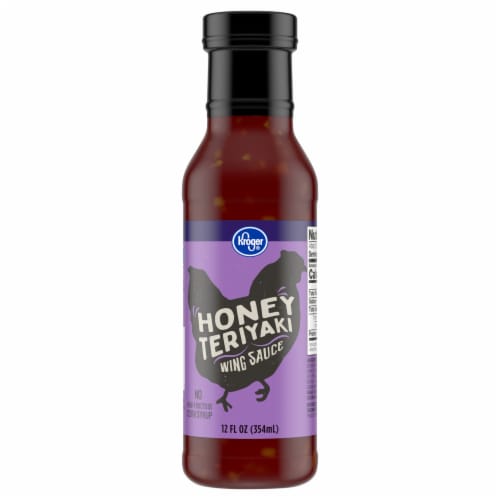 Kroger® Honey Teriyaki Wing Sauce Perspective: front