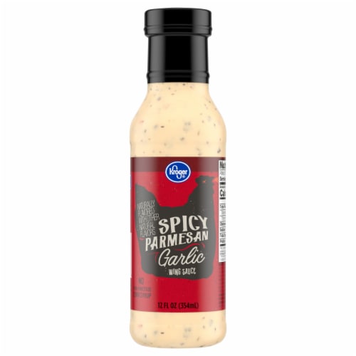 Kroger® Spicy Parmesan Garlic Wing Sauce Perspective: front