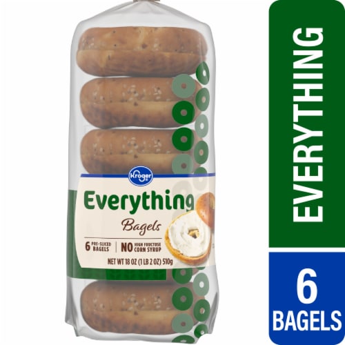 Kroger® Everything Bagels Perspective: front