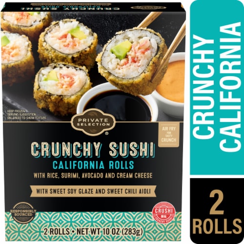 Private Selection® Crunchy Sushi California Rolls Perspective: front