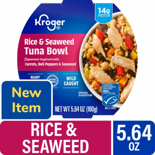 Kroger® Rice & Seaweed Tuna Bowl Perspective: front