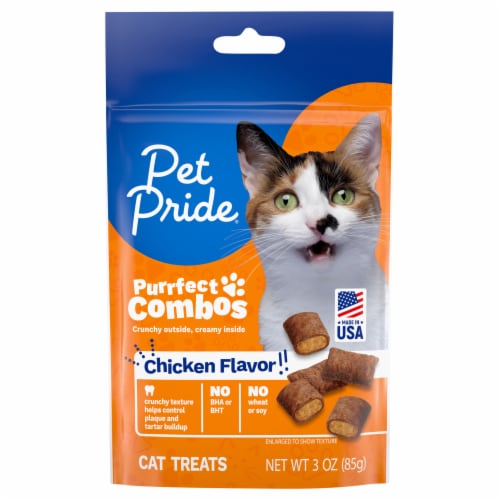 Pet Pride® Chicken Flavor Cat Treats Perspective: front