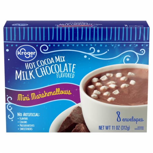 Kroger® Marshmallow Hot Cocoa Mix Perspective: front