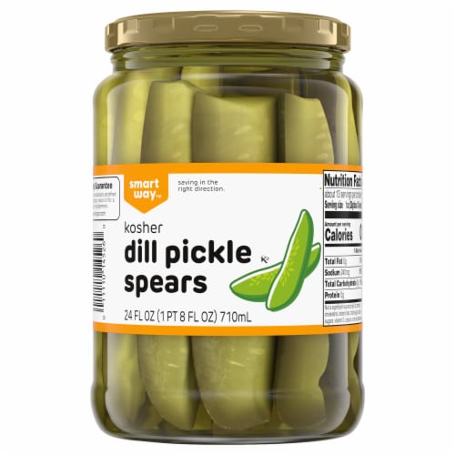 Smart Way™ Kosher Dill Pickle Spears Perspective: front