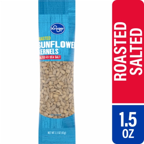 Kroger® Salted Dry Roasted Sunflower Kernels Perspective: front