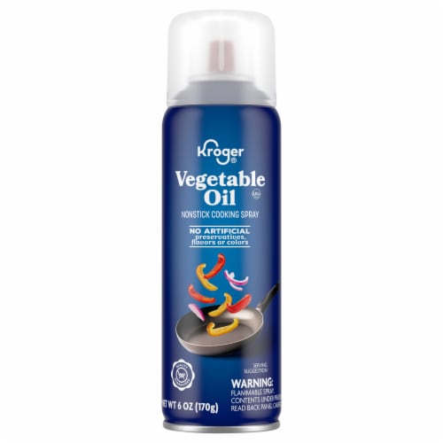 Kroger® Vegetable Oil Cooking Spray Perspective: front