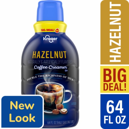 Kroger® Hazelnut Coffee Creamer BIG DEAL! Perspective: front