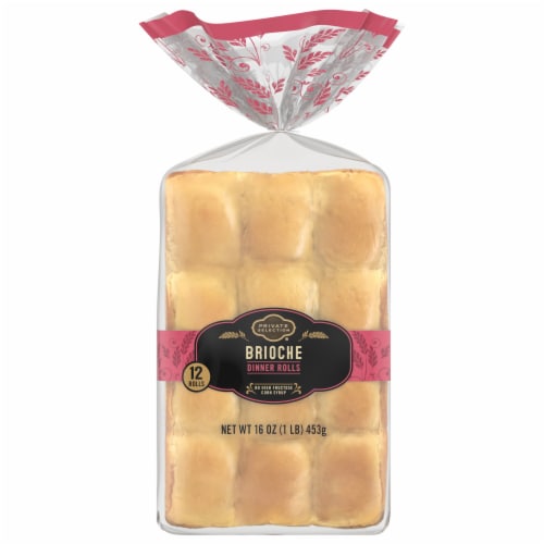 Private Selection® Brioche Dinner Rolls Perspective: front