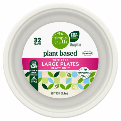 Simple Truth® Heavy Duty Large Plates Perspective: front