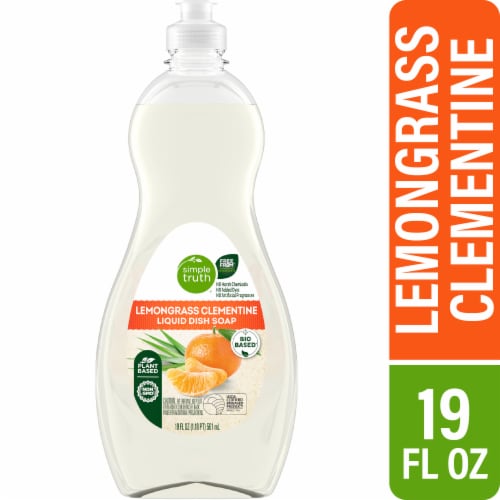 Simple Truth® Lemongrass Clementine Liquid Dish Soap Perspective: front