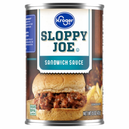 Kroger® Sloppy Joe Sauce Can Perspective: front