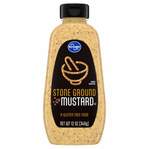 Kroger® Stone Ground Mustard® Perspective: front