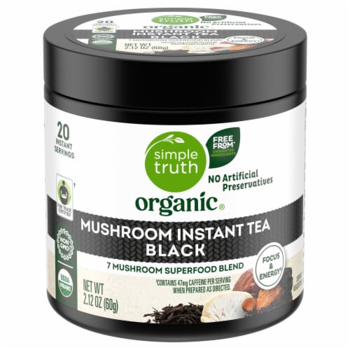 Simple Truth Organic® Instant Mushroom Black Tea Perspective: front