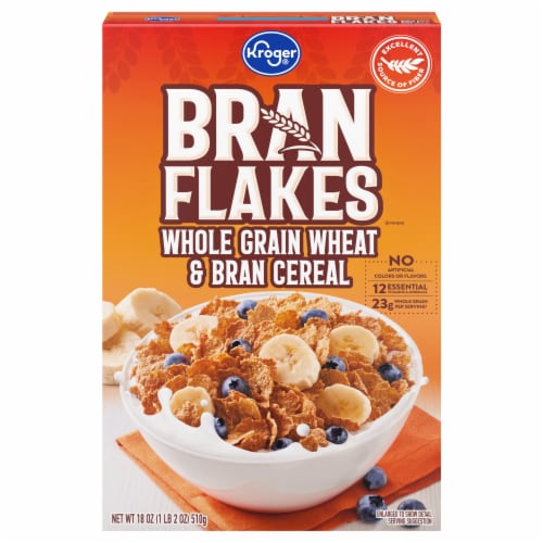Kroger® Bran Flakes Cereal Perspective: front