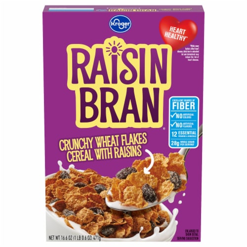 Kroger® Raisin Bran Cereal Perspective: front