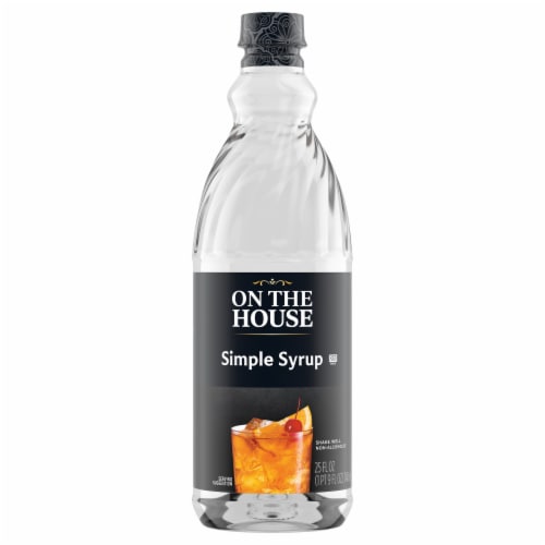 On the House Simple Syrup Perspective: front