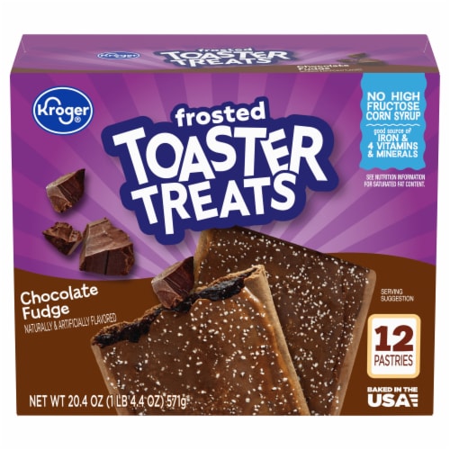 Kroger® Toaster Treats - Chocolate Fudge Perspective: front