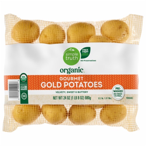 Simple Truth Organic® Gourmet Gold Potatoes Perspective: front