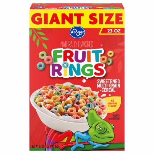 Kroger® Fruit Rings Cereal Perspective: front