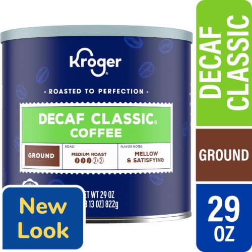 Kroger® Decaf Classic Medium Roast Ground Coffee Perspective: front