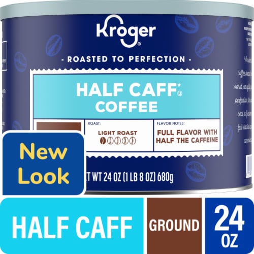 Kroger® Half Caffˆ Light Roast Ground Coffee Perspective: front