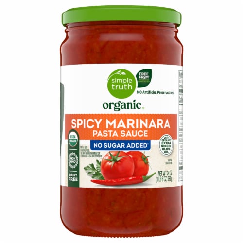 Simple Truth Organic® No Sugar Added Traditional Pasta Sauce Perspective: front