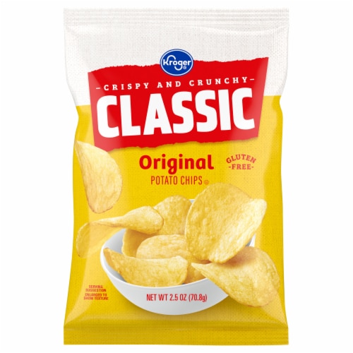 Kroger® Classic Original Potato Chips® Perspective: front