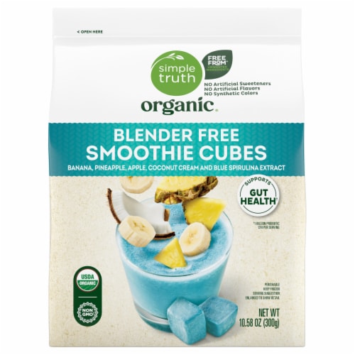Simple Truth® Blue Probiotic Smoothie Perspective: front