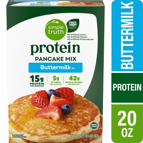 Simple Truth® Protein Buttermilk Pancake Mix Perspective: front